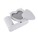 Kişiye Özel Fotoğraflı Kalpli Kalemlik Ayna