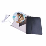 Led Işıklı Love Fotoğraflı Çerçeveli Ayna