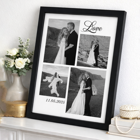 Kişiye Özel Fotoğraflı Kolaj Çerçeve