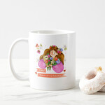 Kadınlar Gününe Özel Karikatürlü Kupa