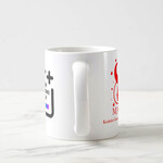 Kadınlar Günü Özel Kırmızı Siluet Baskılı Kupa