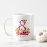 Şık Çiçek Desenli 8 Mart Kupası