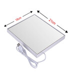 Işıklı 3'Lü Fotoğraflı Çerçeveli Sihirli Ayna