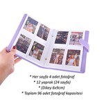Deri Instax Mini Fotoğraf Albümü