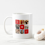 Kişiye Özel 6 Fotoğraflı Kupa Bardak