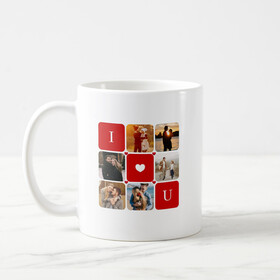 Kişiye Özel 6 Fotoğraflı Kupa Bardak