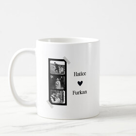 Kişiye Özel Film Şeritli Kupa Bardak