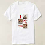 Kişiye Özel Fotoğraflı Ve Tarihli Tişört