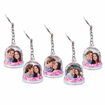 Fotoğraflı Kar Küresi Anahtarlık