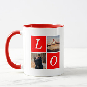 Sevgiliye Özel Love Yazılı Kupa Bardak