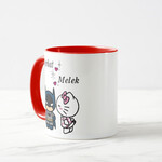 Sevgiliye Özel Çift Karakterli Kupa Bardak