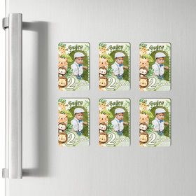 Fotoğraflı Ve İsimli Hayvan Temalı Magnet