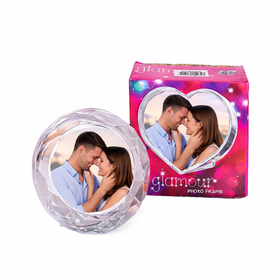 Kristal Yuvarlak Kar Küresi