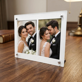 Kişiye Özel İkili Fotoğraf Çerçevesi