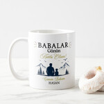 Canım Babam Temalı Kişiye Özel Babalar Günü Kupa Bardak