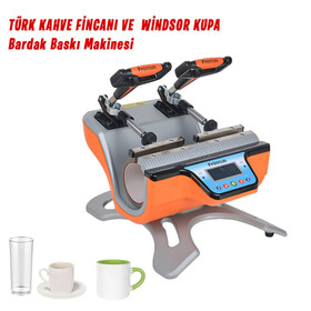 Windsor Kupa Ve Türk Kahve Fincanı Baskı Makinesi