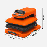 Goldpix Full Otomatik Düz Isı Transfer Baskı Makinesi - 38X38cm