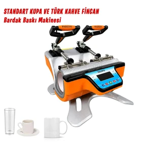 Kupa Ve Türk Kahve Fincanı Baskı Makinesi