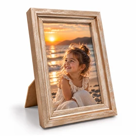 Ahşap Modern Bronz Gold Fotoğraf Çerçevesi - 15X20cm