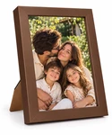 Kişiye Özel Ahşap Vizon Kahverengi Fotoğraf Çerçevesi - 10X15cm
