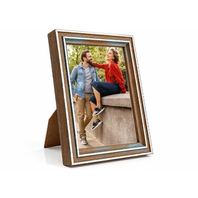 Kişiye Özel Ahşap Eskitme Fotoğraf Çerçevesi - 10X15cm
